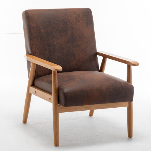 Wide Arm Chair - Brown US Pride