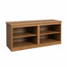 TV Stand For TVs Up To 50" With Open Shelves And Cable Management Home Essentials