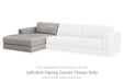 Amiata - Laf Corner Chaise - Glacier Millennium® by Ashley