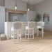 Barrel Back Stool With Swivel Home Essentials