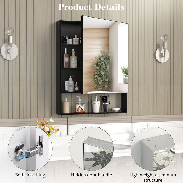 Medicine Cabinet With Mirror For Bathroom Home Essentials