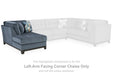 Maxon Place - Laf Corner Chaise - Navy Benchcraft®