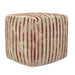 Zoey - Handcrafted Woven Cube Pouf Simpli-Home