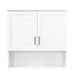 30" Bathroom Cabinet With Adjustable Shelf, Wall Mounted Medicine Cabinet - White Hearth and Haven