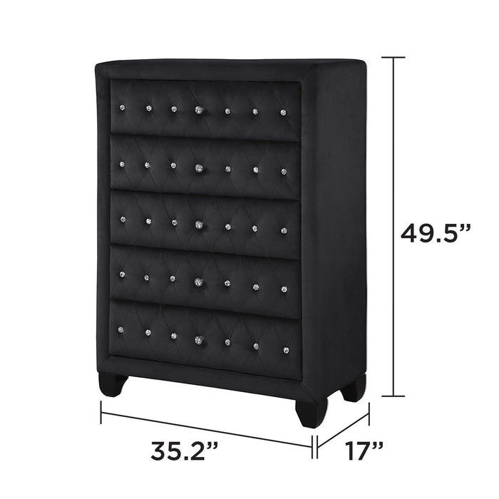 Sophia - 5 Drawer Chest Matrix Furniture Group