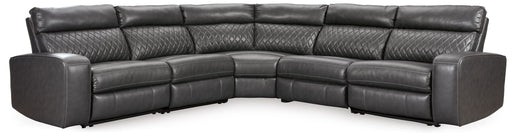 Samperstone - Power Reclining Sectional Signature Design by Ashley®