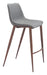 Magnus - Barstool With Black Legs (Set of 2) Zuo Modern