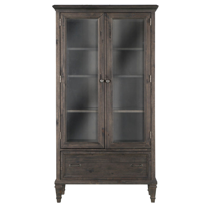 Sutton Place - Door Bookcase - Weathered Charcoal Magnussen Furniture