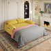 Sofa, Dual Purpose Lounge With Retractable Queen Size Bed Home Essentials