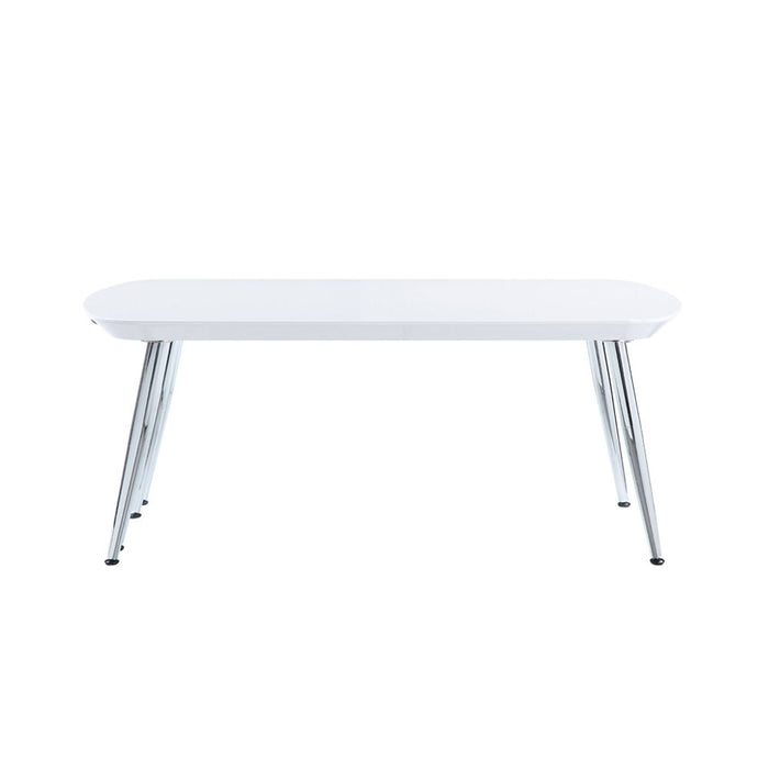 Patina - Coffee Table - White & Chrome