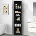 Multi Functional Corner Cabinet With Adjustable Shelves And 2 Doors Hearth and Haven