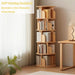 5 Tier Rotating Bookshelf, Spinning Design Home Essentials