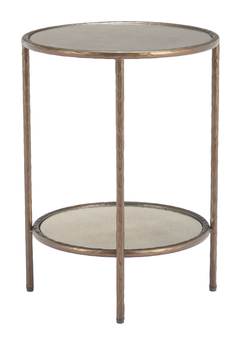 Anelli - Side Table - Bronze Zuo Modern