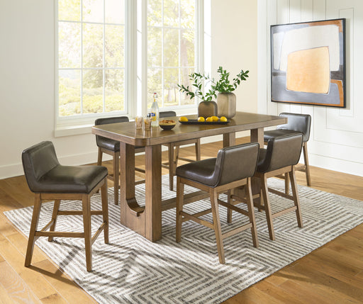 Cabalynn - Rectangular Dining Room Counter Table Set Signature Design by Ashley®