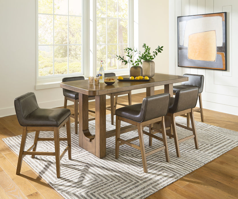 Cabalynn - Rectangular Dining Room Counter Table Set Signature Design by Ashley®