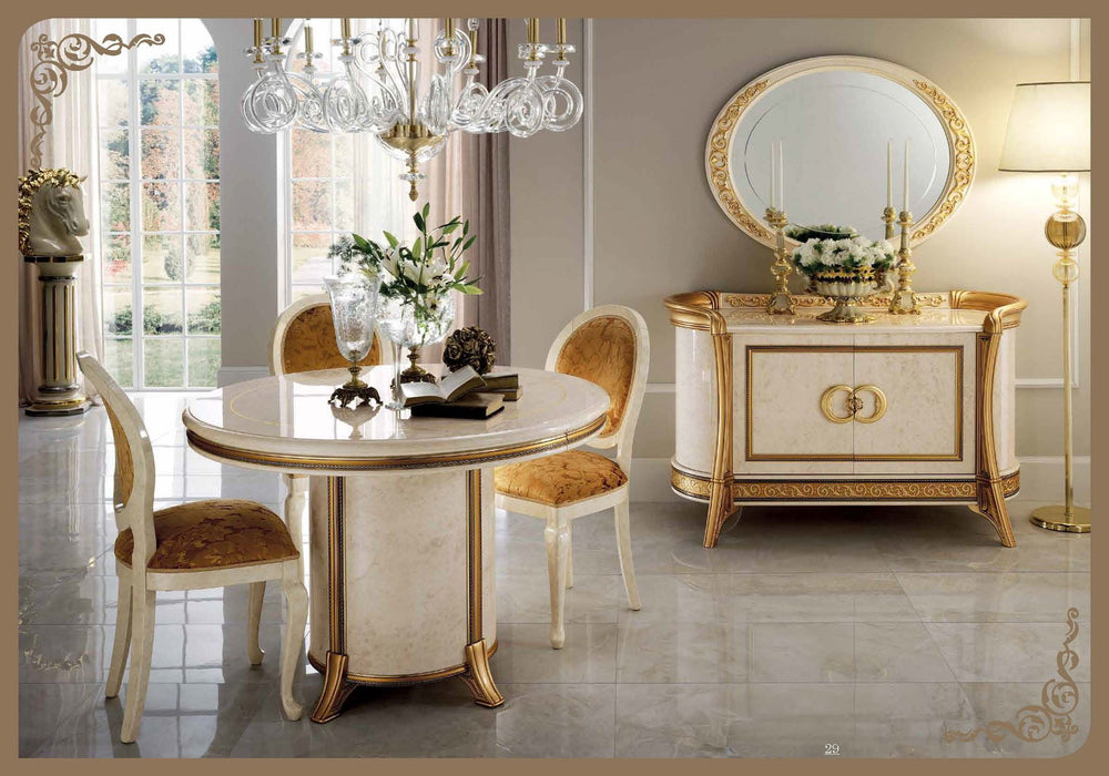 Melodia - Dining Table - Beige / Gold Arredoclassic Italy