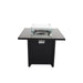 Powdercoated Fire Pit With Top - Black LSI Patio Furniture