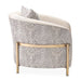 Lisbon - Accent Chair - Opal / Gold Michael Amini