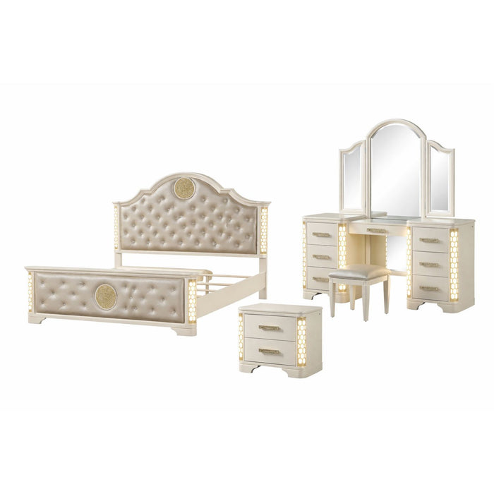 Jasmine - LED Bedroom Set Matrix Furniture Group