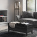 Oregon - Storage Ottoman Bench With Tray - Distressed Black Simpli-Home