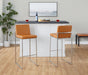 Fuji - Contemporary And Modern Elegance High Back Barstool Lumi Source