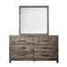 Misty Lodge - Mirror - Greige New Classic