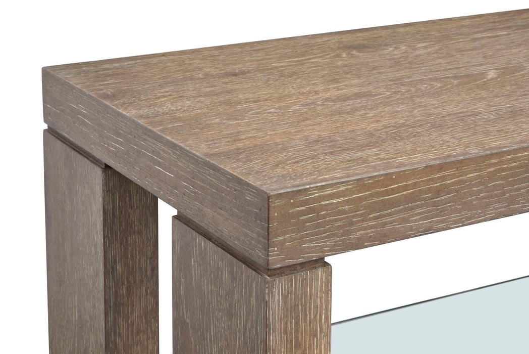 Conway - Round End Table - Spiced Brown Magnussen Furniture