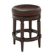 Rustic Elegance Backless Swivel Stool Home Essentials