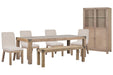 Ainsley - Extendable Rectangular Dining Table Set Magnussen Furniture