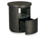 Bosley - Round End Table - Coffee Bean Magnussen Furniture