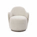 Cocoa - Swivel Barrel Chair With 360° Rotation - Ivory Bernards Furniture