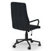 Foley - Swivel Office Chair - Distressed Blue Simpli-Home