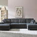 U-Shaped Convertible Sofa, 4 Seater Large Living Room Lounge Home Essentials