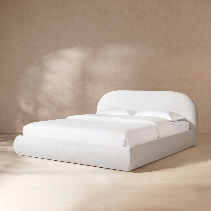 Archie Puffy Grounded - Upholstered Platform Bed Jennifer Taylor Home