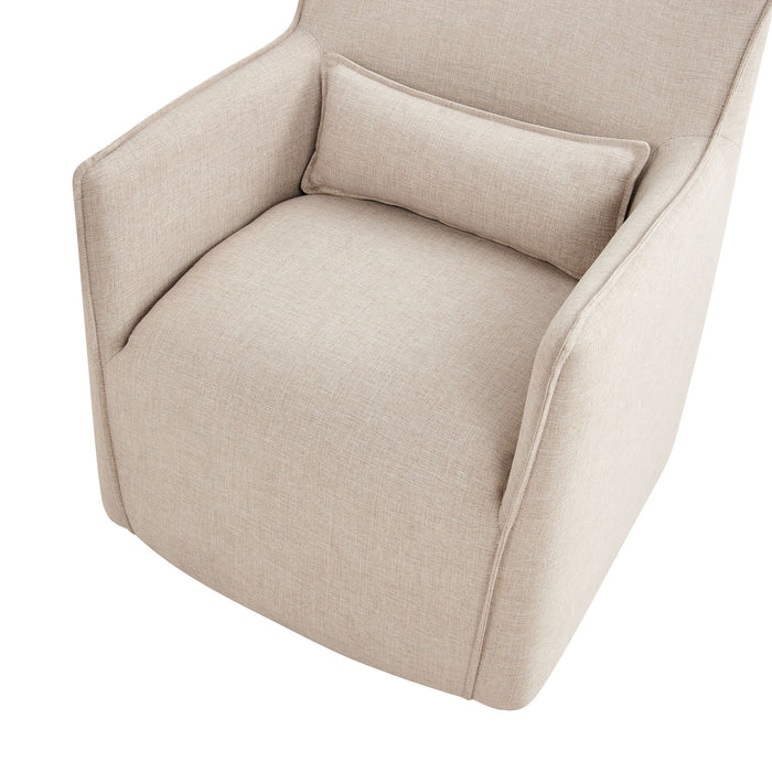 Ayla - Swivel Accent Chair With Matching Lumbar Pillow Ridgecrest Home