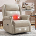 Manual Recliner Chair With Heavy Duty Motion Mechanism, 8 Vibrating Nodes And 3 Massage Modes For Living Room Home Essentials