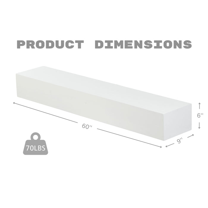 Fireplace Mantel Floating Shelf For Home Decor Home Essentials