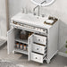 Modern Bathroom Vanity With Sink, 3 Drawers & 2 Doors Hearth and Haven