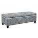 Indoor Storage Ottoman Bench With Hidden Storage - Pattern Noble House