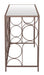Convale - Console Table - Bronze Zuo Modern