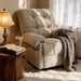Manual Recliner, Padded Footrest Home Essentials