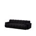 Cloud Series Minimalist Button Tufted Square Arm 3 Seater Sofa Home Essentials