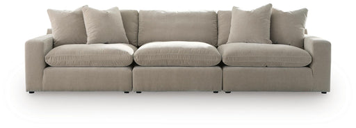 Maxton Heights - 3-Piece Sectional Sofa - Pebble Benchcraft®