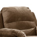 Electric Recliner Chair With USB Port And Gentle Lumbar Massage - Brown Home Essentials