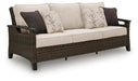 Monterey Point - Sofa With Cushion - Dark Brown Signature Design by Ashley®