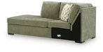 Bridgepoint - LAF Corner Chaise - Moss Signature Design by Ashley®