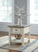Bolanburg - Rectangular End Table - White / Brown / Beige Signature Design by Ashley®