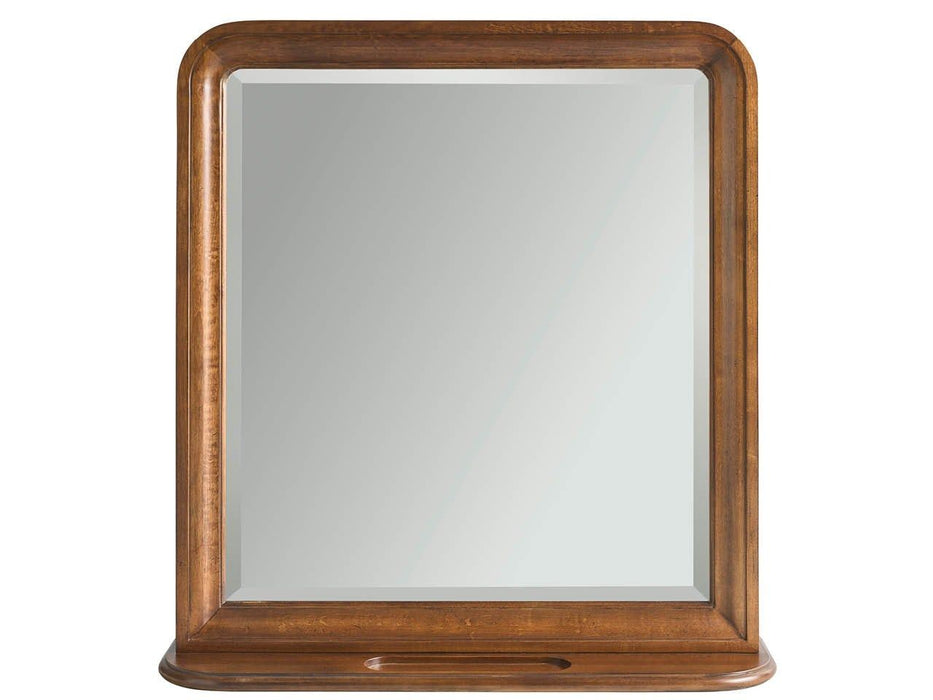 New Lou - Vertical Storage Mirror - Dark Brown Universal Furniture
