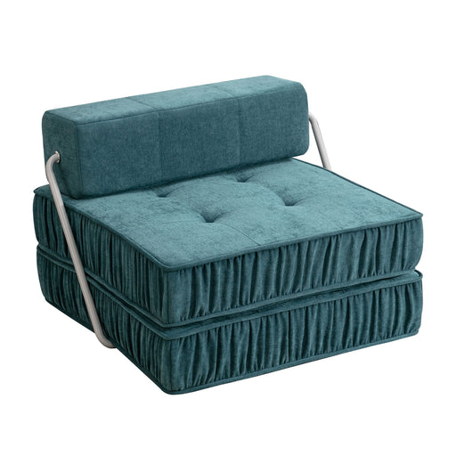 Folding Sofa With Removable Back Cushion, Convertible Futon Sleeper Chair Home Essentials