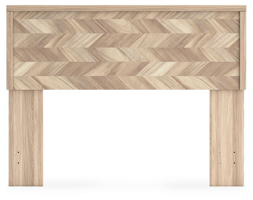 Battelle - Tan - Full Panel Headboard